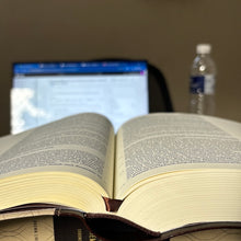 Load image into Gallery viewer, The Scribe Bible: Featuring the Message by Eugene H. Peterson Hardcover – Import,