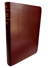 Load image into Gallery viewer, Compact Gift Bible New Living Translation (NLT) (Bonded Leather, Burgundy/maroon) Bonded Leather