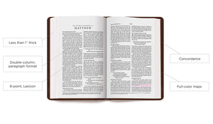 ESV Thinline Bible: English Standard Version Thinline Bible, Royal Lion, Trutone Imitation Leather – Imported.