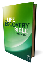 Load image into Gallery viewer, NLT Life Recovery Bible, Large Print, Paperback Paperback – Large Print,