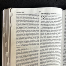 Load image into Gallery viewer, NKJV, Value Thinline Bible, Large Print, Leather Soft, Black, Red Letter Edition: Holy Bible, New King James Version Imitation Leather – Large Print