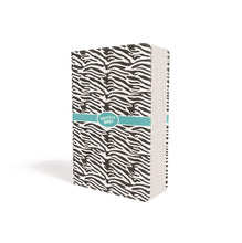 Load image into Gallery viewer, Niv, Adventure Bible, Leathersoft, Zebra Print, Full Color Interior Imitation Leather