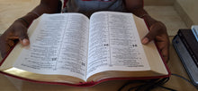Load image into Gallery viewer, Bilingual Holy Bible English - Hindi (O.V.) Diglot, PU Yapp Containing Old and New Testament BSI Leather Bound