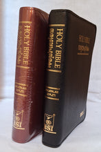 Load image into Gallery viewer, Malayalam Bible Compact 22 PLZTI edition, Vinyl Zip, Leather Look, Indexed Black.