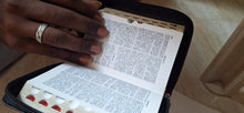 Load image into Gallery viewer, Tamil Holy Bible Pocket edition, Golden Edge Zip Amity