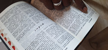 Load image into Gallery viewer, Tamil Holy Bible (New Ortho) Dy TI Gilt Yapp Amity edition, Golden Edge Indexed.