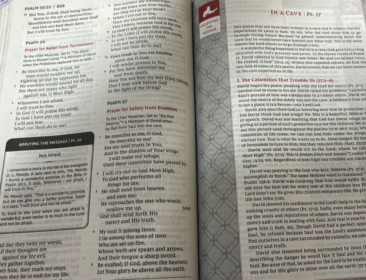 The NKJV, Vines Expository Bible Hardcover A Guided Journey Through