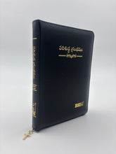 Load image into Gallery viewer, Telugu Holy Bible | Compact Edition | Black Vinyl with Zipper (TI NAP)