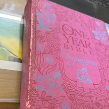 Load image into Gallery viewer, Clearance sale 2024! NLT, One Year Bible Creative Expressions, Deluxe Hardcover
