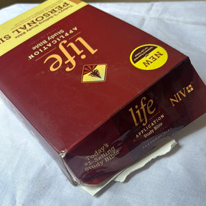 Clearance sale 2024! NIV Life Application Study Bible, Third Edition, Personal Size (Hardcover): New International Version, Personal Size Hardcover – Import, 7