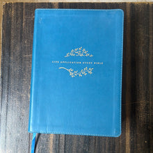 Load image into Gallery viewer, Clearance sale 2024! NLT Life Application Study Bible, Third Edition, Large Print (Red Letter, Leatherlike, Brown/Tan, Indexed): New Living Translation, Life Application Study Bible, Brown/tan, Leatherlike, Red Letter Imitation Leather – Large Print,