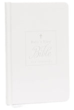 Load image into Gallery viewer, KJV, Baby's First New Testament, Hardcover, White, Red Letter, Comfort Print Hardcover