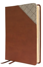 Load image into Gallery viewer, Niv, Thinline Bible, Leathersoft, Brown, Red Letter, Comfort Print: New International Version, Brown, Leathersoft, Thinline Bible, Red Letter, Comfort Print Imitation Leather – Import