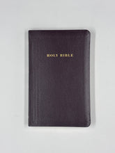 Load image into Gallery viewer, The Holy Bible: King James Version, Burgundy Bonded Leather, Thinline Reference Bible Bonded Leather