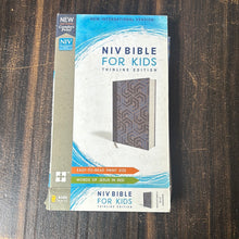 Load image into Gallery viewer, Clearance sale 2024! Niv, Bible for Kids, Cloth Over Board, Blue, Red Letter, Comfort Print: New International Version, Blue, Bible for Kids, Thinline Edition Hardcover – Import,