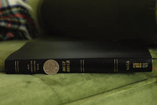 Load image into Gallery viewer, NASB, Thinline Bible, Bonded Leather, Black, Red Letter, 1995 Text, Comfort Print Bonded Leather