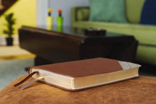 Load image into Gallery viewer, Niv, Thinline Bible, Leathersoft, Brown, Red Letter, Comfort Print: New International Version, Brown, Leathersoft, Thinline Bible, Red Letter, Comfort Print Imitation Leather – Import