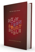 Load image into Gallery viewer, NKJV, Teen Study Bible, Hardcover, Comfort Print: NKJV, Teen Study Bible, Comfort Print Hardcover – Import,