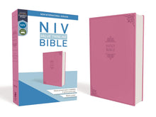 Load image into Gallery viewer, Clearance sale 2024! NIV, Value Thinline Bible, Leathersoft, Pink, Comfort Print Imitation Leather – Special Edition,
