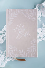 Load image into Gallery viewer, Holy Bible: New International Version, Bride's Bible, Cream, Cloth over Board, Red Letter, Comfort Print Hardcover – Import
