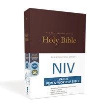 Load image into Gallery viewer, NIV, Value Pew and Worship Bible, Hardcover: New International Version, Pew & Worship Hardcover