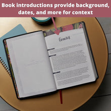 Load image into Gallery viewer, NKJV, The Woman's Study Bible, Cloth over Board, Pink Floral, Red Letter, Full-Color Edition: Receiving God's Truth for Balance, Hope, and Transformation Hardcover