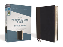 Load image into Gallery viewer, NIV Personal Size Bible Large Print Imitation Leather, Double Column Format, readable elegant, word of JESUS in Red.