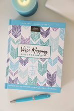 Load image into Gallery viewer, NIV, Verse Mapping Bible for Girls, Hardcover, Comfort Print: New International Version, Verse Mapping Bible for Girls, Comfort Print; Gathering the Goodness of God's Word Hardcover