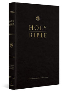 ESV Church Bible: English Standard Version, Black, Church Bible Hardcover – Import,
