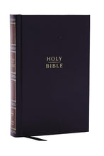 Load image into Gallery viewer, Holy Bible: New King James Version, Black, Hardcover, Compact Center-Column Reference, Red Letter, Comfort Print Hardcover