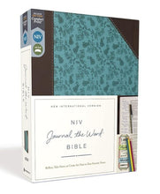 Load image into Gallery viewer, Holy Bible: New International Version, Journal The Word Bible, Imitation Leather, Red Letter Edition, Comfort Print; Reflect, Take Notes,