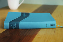 Load image into Gallery viewer, Niv, Premium Gift Bible, Leathersoft, Blue, Red Letter Edition, Comfort Print Imitation Leather