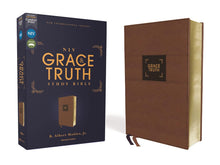 Load image into Gallery viewer, The Grace and Truth Study Bible: New International Version, Brown, Leathersoft, Simple/Indexed, Comfort Print Imitation Leather – Import