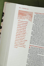 Load image into Gallery viewer, NIV, Journal the Word Bible for Teen Girls, Hardcover, Pink Floral Hardcover