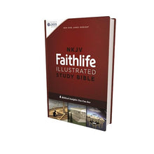 Load image into Gallery viewer, Clearance sale 2026, NIV Faithlife Illustrated Study Bible: New King James Version, Biblical Insights You Can See: Red Letter Edition by Zondervan Publishing House (Author) Format: Hardcover