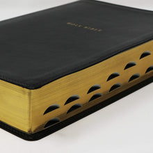 Load image into Gallery viewer, Nkjv, Reference Bible, Classic Verse-By-Verse, Center-Column, Leathersoft, Black, Indexed, Red Letter Edition, Comfort Print: Holy Bible, New King James Version Imitation Leather – Import