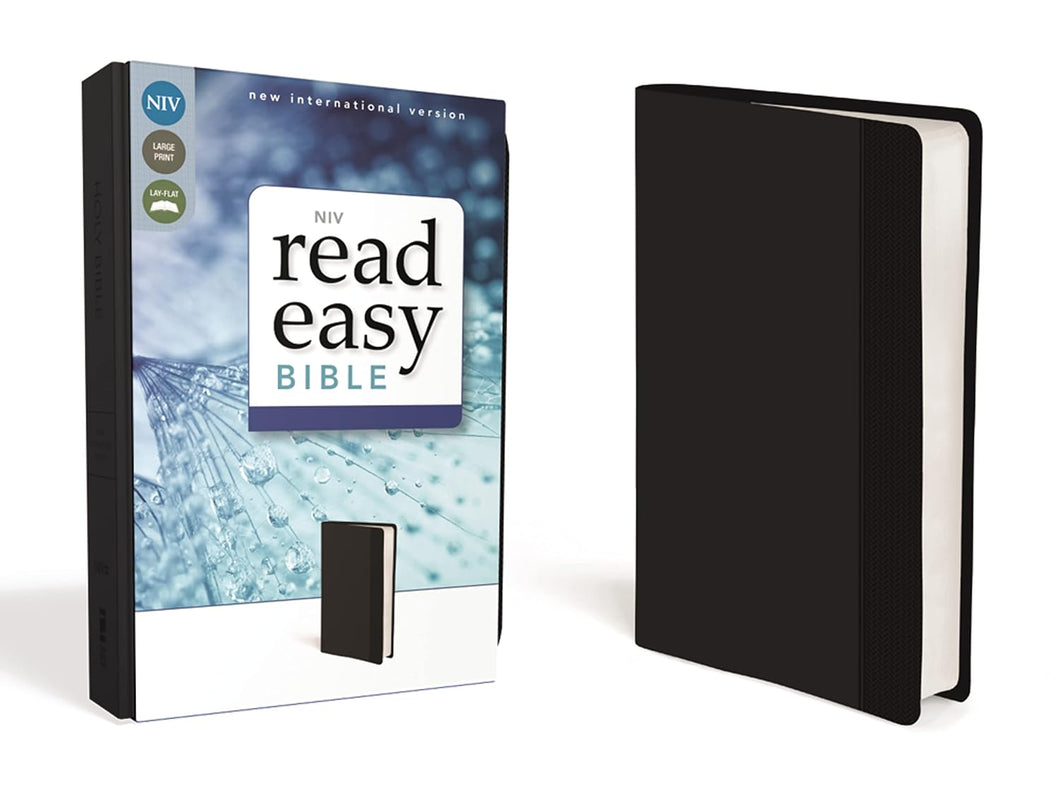 Holy Bible: New International Version, Black, Italian Duo-tone, Readeasy Bible Imitation Leather – Special Edition,