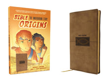 Load image into Gallery viewer, Holy Bible: Bible Origins New Testament + Graphic Novel Origin Stories, Leathersoft, Tan - the Underground Story Imitation Leather