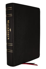 Load image into Gallery viewer, NASB, MacArthur Study Bible, 2nd Edition, Genuine Leather, Black, Comfort Print: Unleashing God's Truth One Verse at a Time Leather Bound – Import