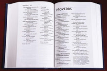 Load image into Gallery viewer, NIV, Pew and Worship Bible, Large Print, Hardcover, Blue hardcover.