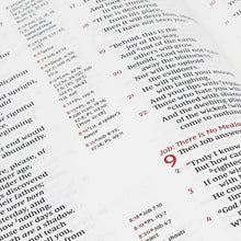 Load image into Gallery viewer, Nkjv, Reference Bible, Classic Verse-By-Verse, Center-Column, Leathersoft, Black, Indexed, Red Letter Edition, Comfort Print: Holy Bible, New King James Version Imitation Leather – Import