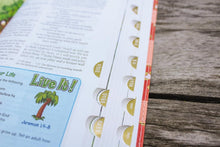 Load image into Gallery viewer, Niv, Adventure Bible, Leathersoft, Coral, Full Color, Thumb Indexed Tabs Imitation Leather