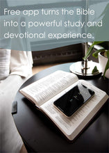 Load image into Gallery viewer, KJV Large Print Thinline Reference Bible, Filament Enabled Edition (Red Letter, Leatherlike, Floral Purple, Indexed) Imitation Leather Large Print