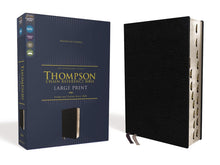 Load image into Gallery viewer, NIV Thompson Chain-Reference Study Bible, Fully Revised Edition – Bonded Leather, Black, | Zondervan | 2022 Updated Edition