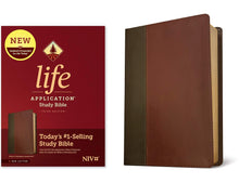 Load image into Gallery viewer, NIV Life Application Study Bible, Third Edition (Red Letter, Imitation Leather