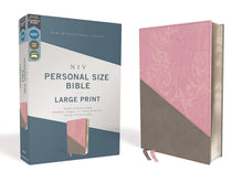 Load image into Gallery viewer, NIV Personal Size Bible Large Print Imitation Leather, Double Column Format, readable elegant, word of JESUS in Red.