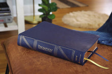 Load image into Gallery viewer, Niv, Thompson Chain-Reference Bible, Leathersoft, Navy, Thumb Indexed, Red Letter, Comfort Print: New International Version, Leathersoft, Navy, Thompson Chain-reference Bible Imitation Leather