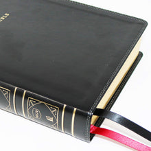 Load image into Gallery viewer, Nkjv, Reference Bible, Classic Verse-By-Verse, Center-Column, Leathersoft, Black, Indexed, Red Letter Edition, Comfort Print: Holy Bible, New King James Version Imitation Leather – Import