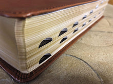 Load image into Gallery viewer, The Grace and Truth Study Bible: New International Version, Brown, Leathersoft, Simple/Indexed, Comfort Print Imitation Leather – Import