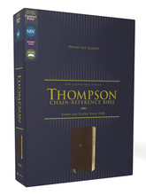 Load image into Gallery viewer, NIV Study Bible, Fully Revised Edition – Imitation Leather, Black, Thumb-Indexed | Zondervan | 2022 Edition